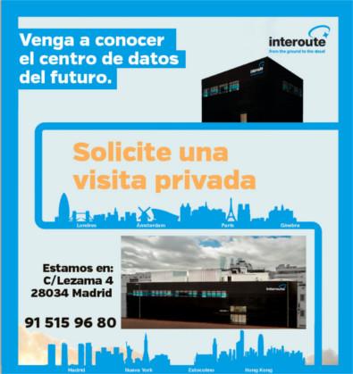 Solicite una visita privada al Centro de Datos Distribuido de Interoute en Madrid